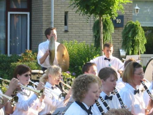 Buitenconcert van Ons Genoegen Renswoude in 2005