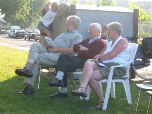 Buitenconcert van Ons Genoegen Renswoude in 2005