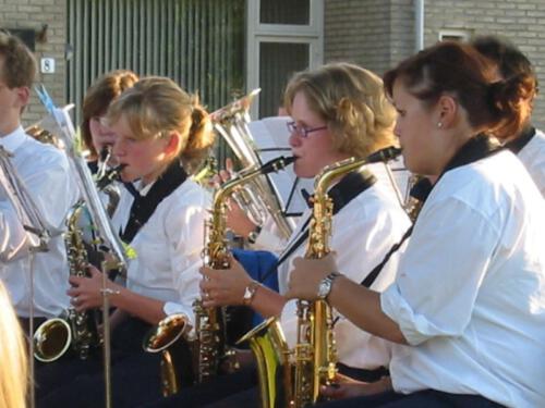 Buitenconcert van Ons Genoegen Renswoude in 2005