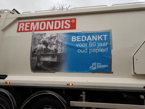Bedankt oudpapierploeg