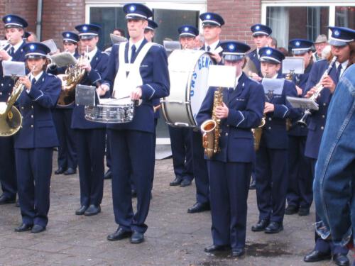 Ons Genoegen Renswoude neemt deel aan het marsconcours in Elst in 2006